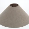 Flamant Circum, Abat-Jour, Naturel Et Gris, Conique, 30 Cm Best
