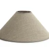 Flamant Circum, Abat-Jour, Naturel Et Argent, Conique, 30 Cm Hot