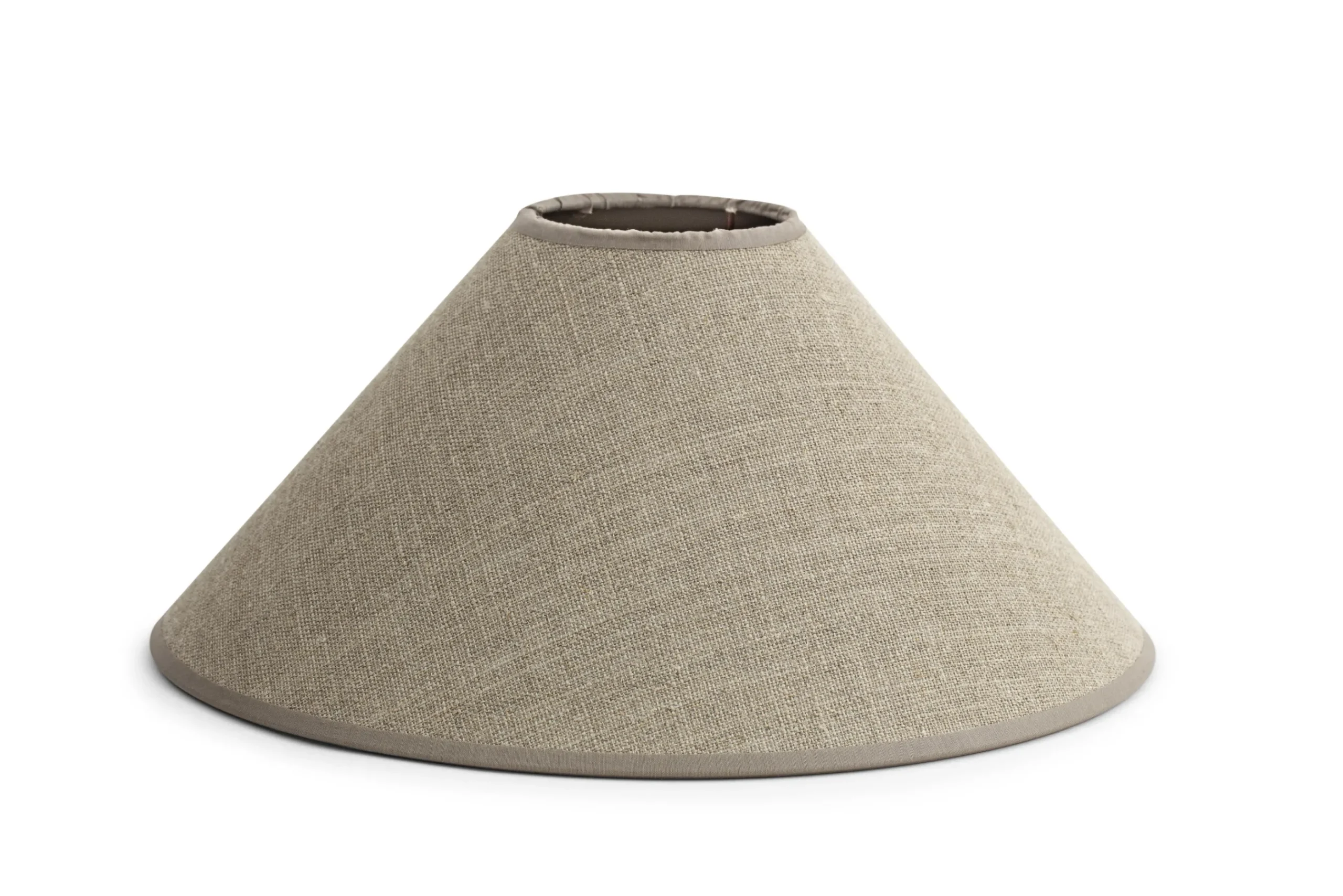 Flamant Circum, Abat-Jour, Naturel Et Argent, Conique, 30 Cm Hot