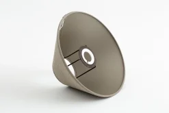 Flamant Circum, Abat-Jour, Naturel Et Argent, Conique, 23 Cm Discount