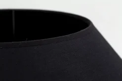 Flamant Circum, Abat-Jour, Noir, Conique, 55 Cm Clearance