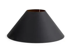 Flamant Circum, Abat-Jour, Noir Et Or, Conique, 55 Cm Outlet