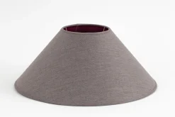 Flamant Circum, Abat-Jour, Violet, Conique, 45 Cm Outlet