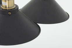 Flamant Cirino, Suspension, Noir, 3 Abat-Jour