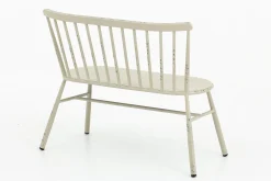 Flamant Claire, Banc De Jardin, Blanc Retro Discount
