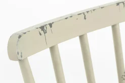 Flamant Claire, Banc De Jardin, Blanc Retro Outlet