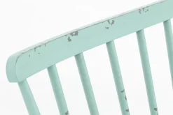 Flamant Claire, Banc De Jardin, Bleu Retro Sale