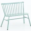 Flamant Claire, Banc De Jardin, Bleu Retro Clearance
