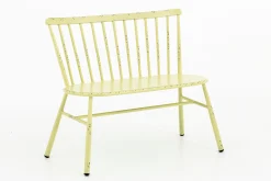 Flamant Claire, Banc De Jardin, Jaune Retro Sale