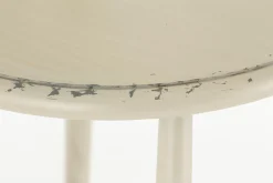 Flamant Claire, Chaise De Bar De Jardin, Retro Blanc