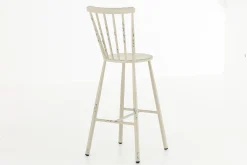Flamant Claire, Chaise De Bar De Jardin, Retro Blanc