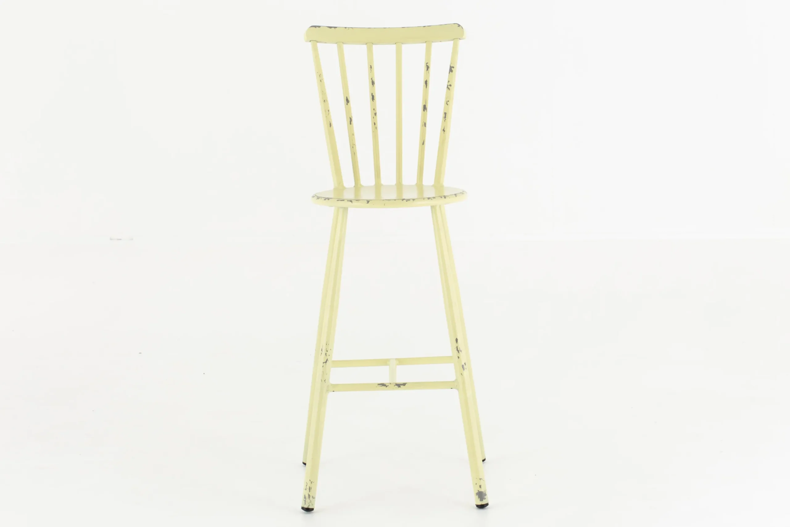 Flamant Claire, Chaise De Bar De Jardin, Jaune Retro Outlet