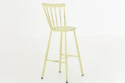 Flamant Claire, Chaise De Bar De Jardin, Jaune Retro Outlet