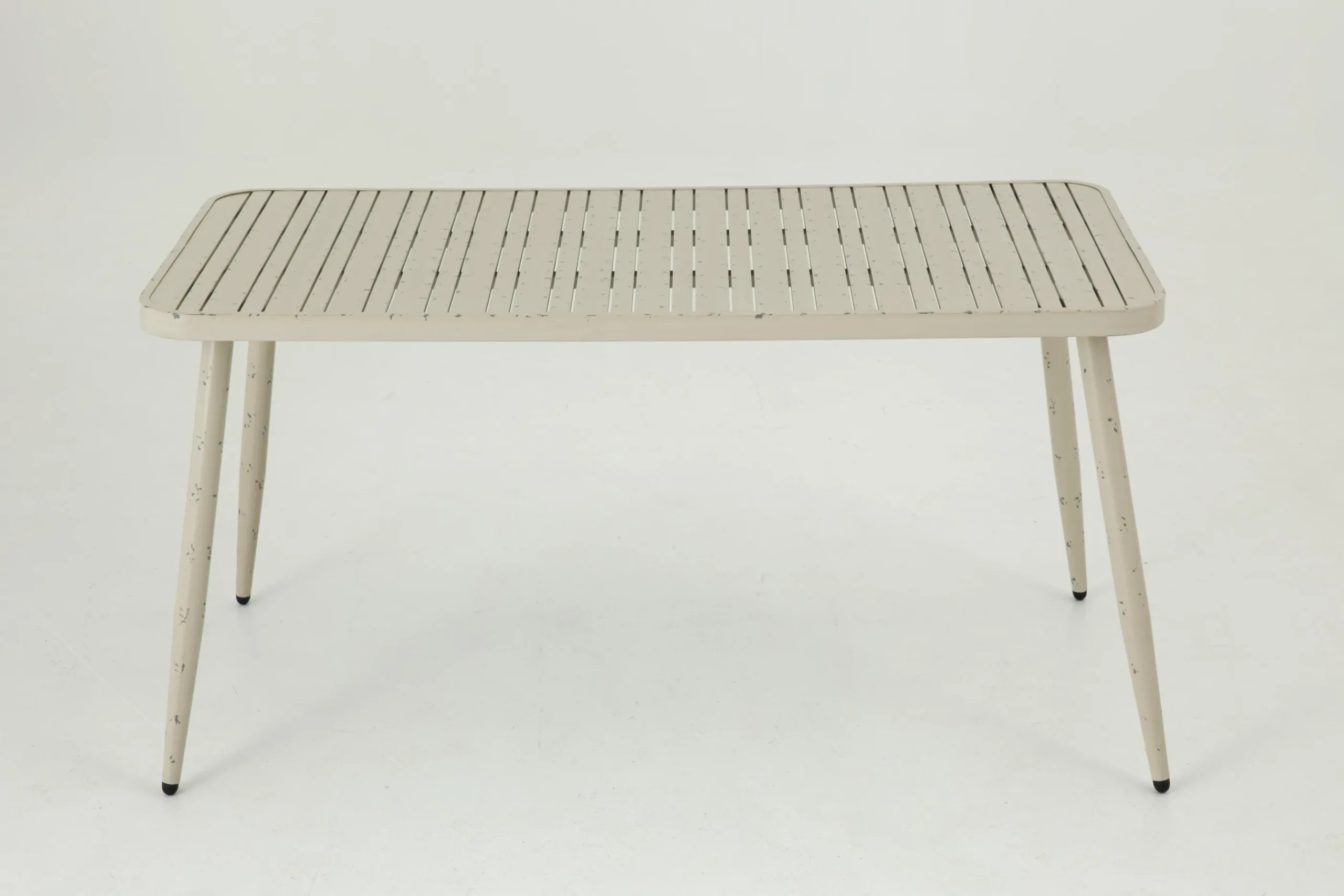 Flamant Claire, Table De Jardin, 150X75, Blanc Retro Hot