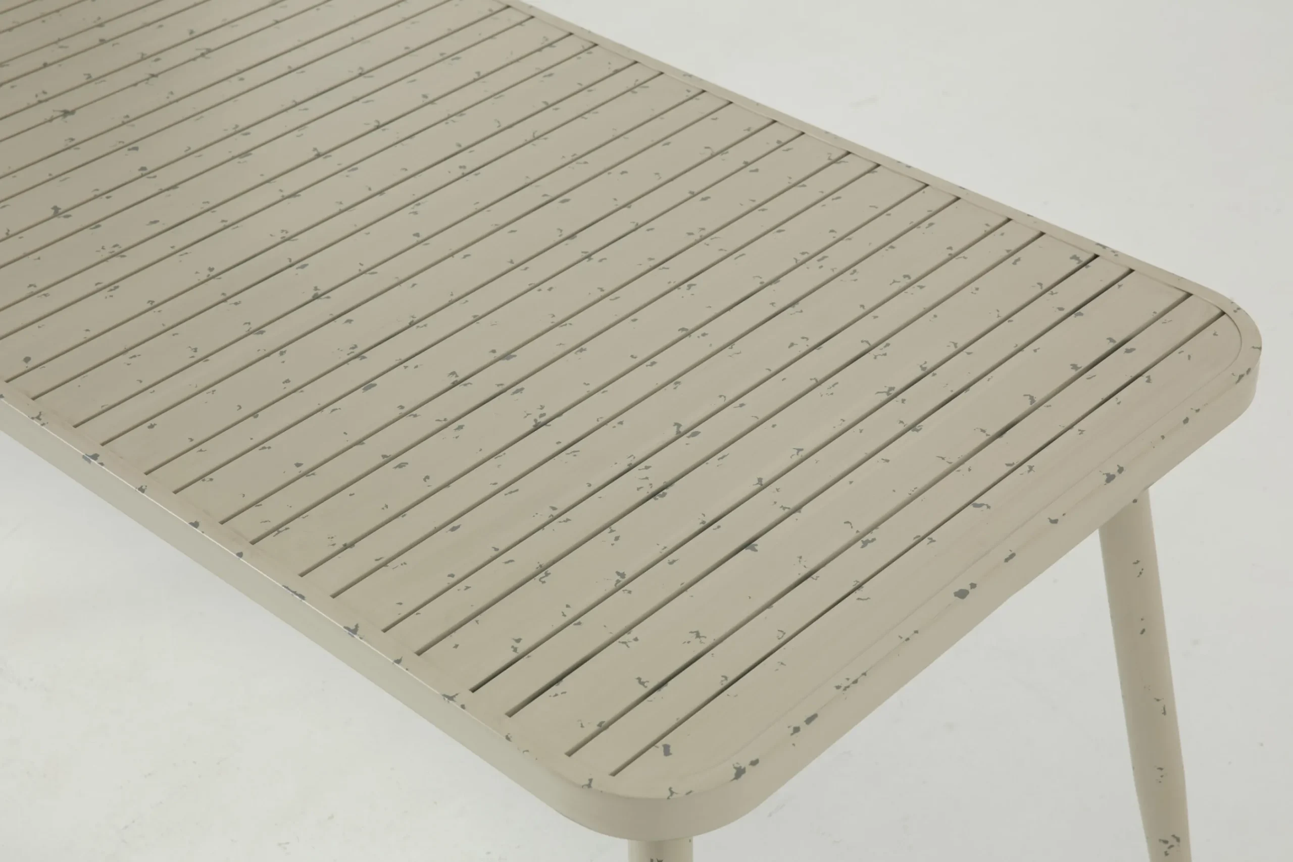 Flamant Claire, Table De Jardin, 150X75, Blanc Retro Hot