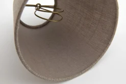 Flamant Clips, Abat-Jour, Naturel Et Gris, Conique, 14 Cm Best