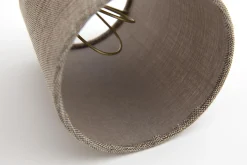 Flamant Clips, Abat-Jour, Naturel Et Gris, Cylindre, 10 Cm Outlet