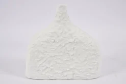 Flamant Corralee, Vase, Ceramique, Blanc, S New