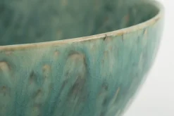 Flamant Cresta, Bol De Service, Ceramique, Turquoise, Rond, 24Cm Best