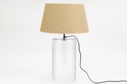 Flamant Cypri, Lampe De Table, Verre, Noir, L Best