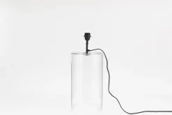 Flamant Cypri, Lampe De Table, Verre, Noir, L Best