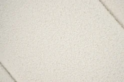 Flamant Dallas, Canape, Blanc, Boucle, 3 Places Clearance