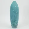 Flamant Dego, Vase, Verre, Turquoise, L