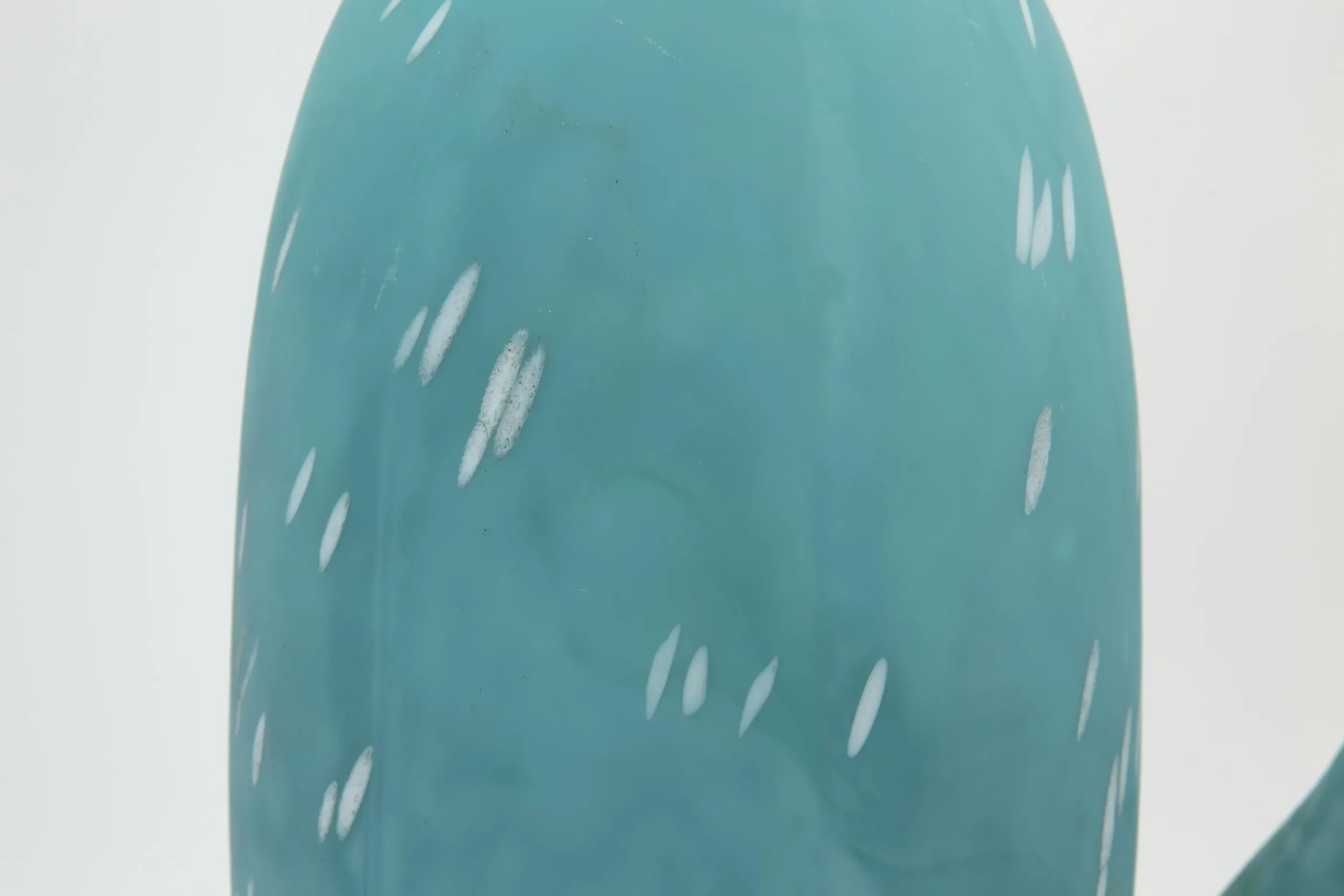 Flamant Dego, Vase, Verre, Turquoise, L