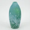 Flamant Dego, Vase, Verre, Turquoise, S Clearance