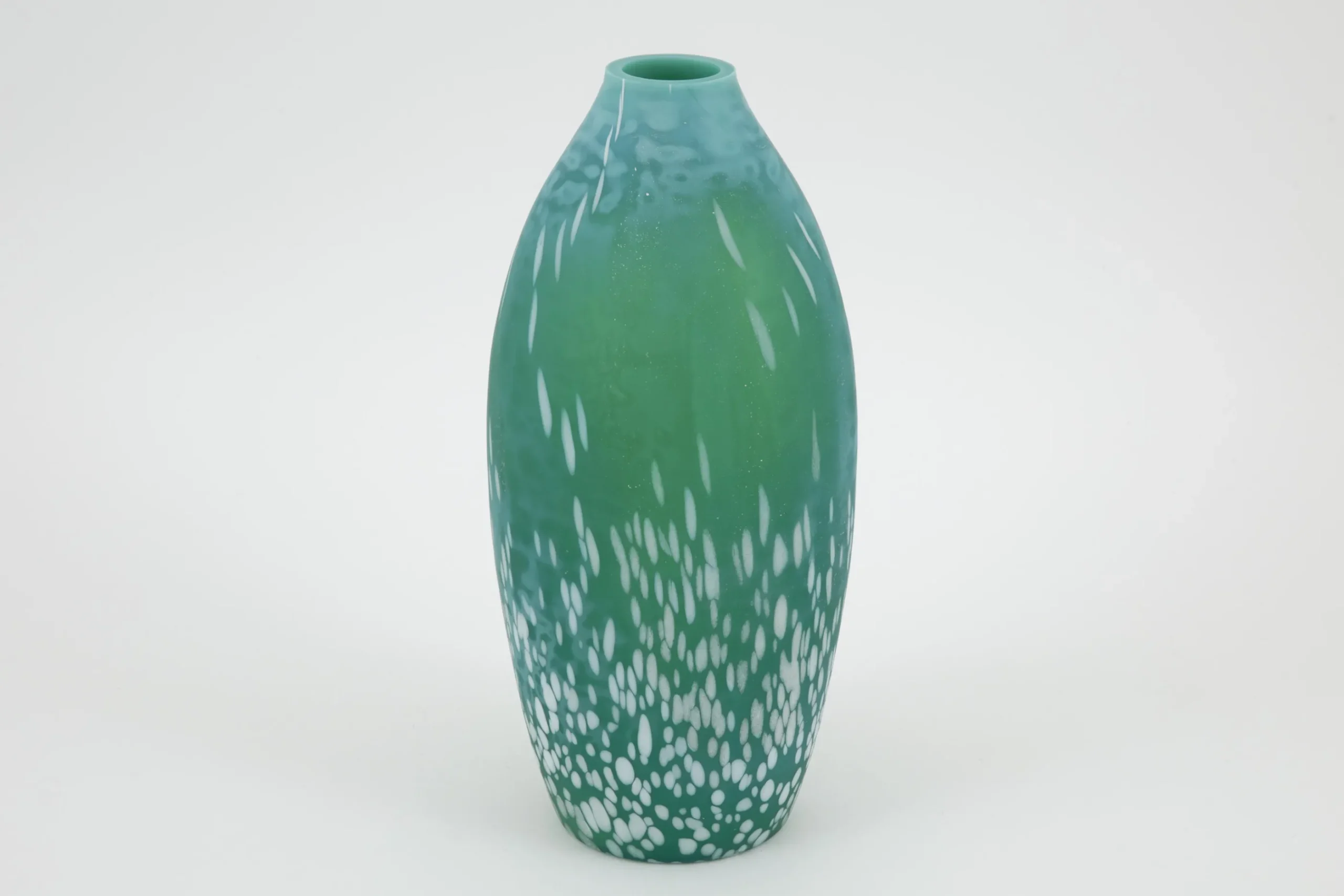 Flamant Dego, Vase, Verre, Turquoise, S Clearance