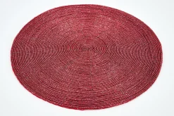 Flamant Delvin, Set De Table, Perles, Rouge Online