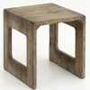 Flamant Dineen, Table D'Appoint, Bois, Marron, L Clearance