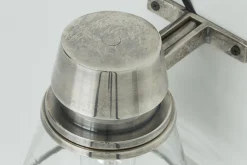 Flamant Edwardo, Applique, Laiton, Argent Antique New