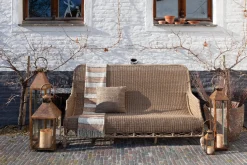 Flamant Ellis, Lanterne, Fer Et Verre, Rouille, Xl Discount