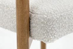 Flamant Fantaisie, Fauteuil, Tissu, Blanc