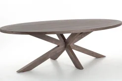 Flamant Forino, Table A Manger, Chene Fume, 210 Cm Outlet