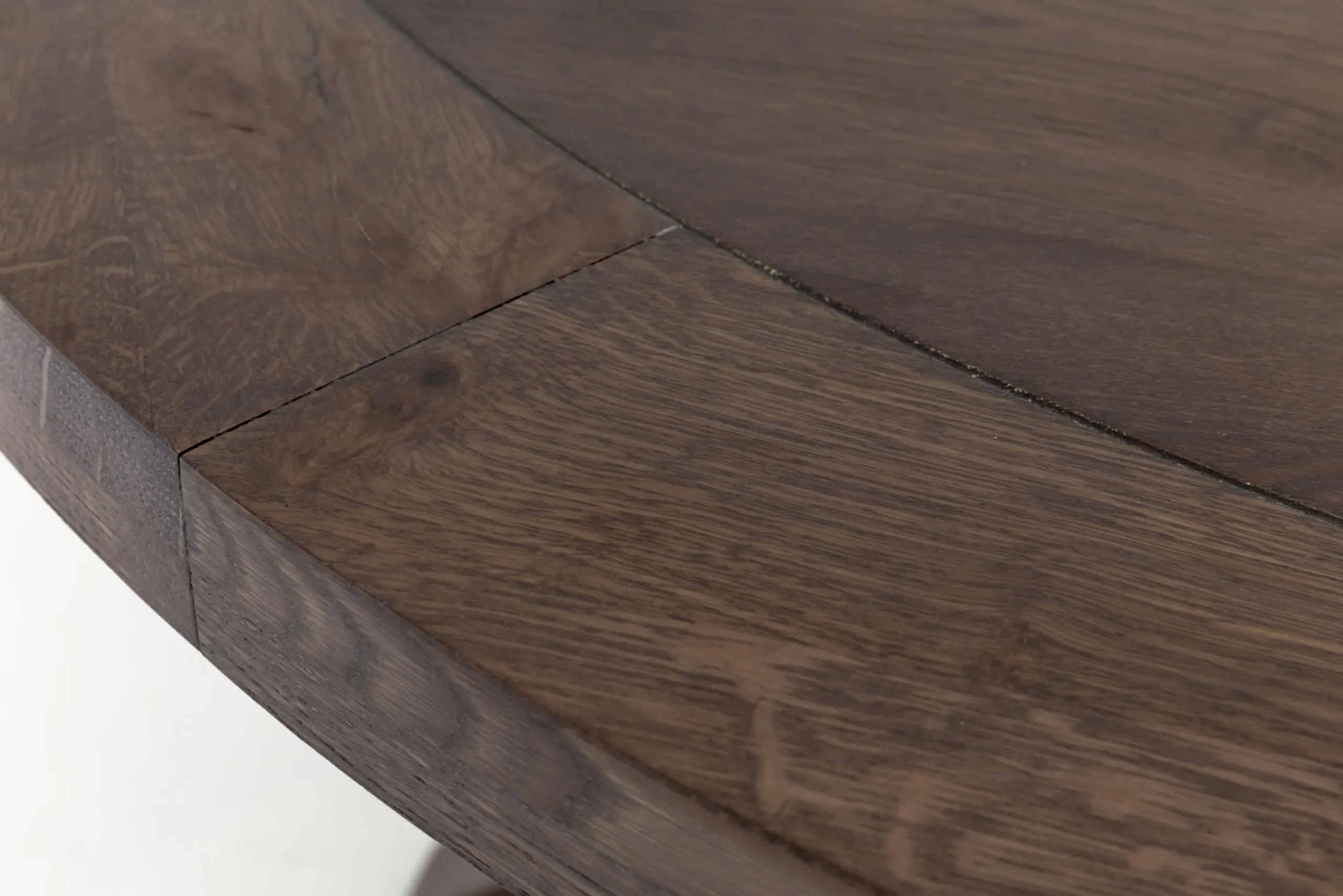 Flamant Forino, Table A Manger, Chene Fume, Ronde, 110 Cm Sale