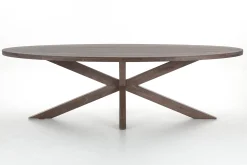 Flamant Forino, Table A Manger, Chene Fume, 264 Cm Discount