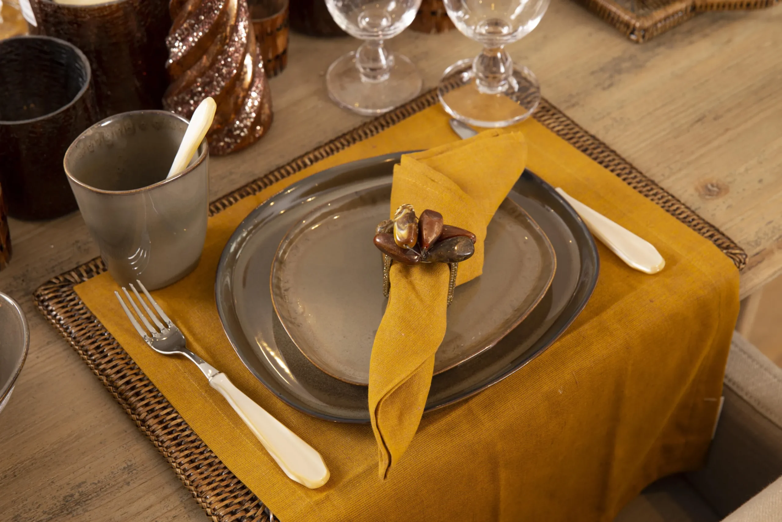 Flamant Forme, Assiette, Kaki, 21Cm Clearance