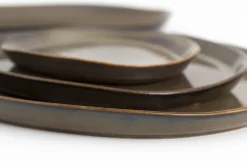 Flamant Forme, Assiette, Kaki, 28,5Cm New