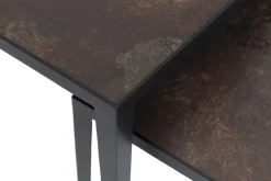 Flamant Georgion, Table D'Appoint, Carree, Set De 2 Hot