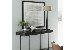 Flamant Gordes, Lampe A Poser, Noir, Aluminium, H 78 Cm Sale