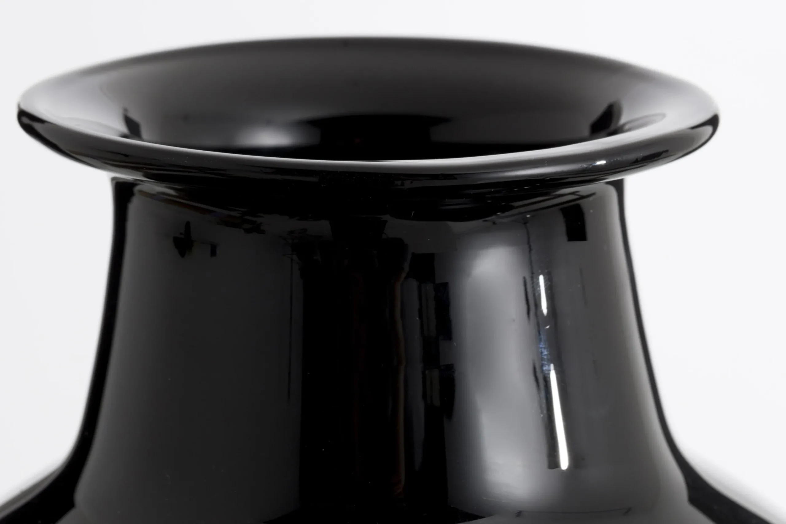 Flamant Griegos, Vase, Verre, Noir Hot