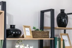 Flamant Griegos, Vase, Verre, Noir Hot