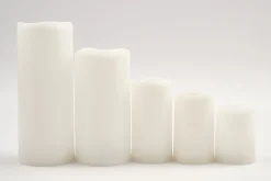 Flamant Gwen, Bougie Leds, 10X25Cm New