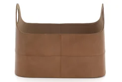 Flamant Hanan, Panier, Cuir, Ovale Best