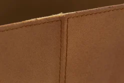 Flamant Hanan, Panier, Cuir, Ovale Best