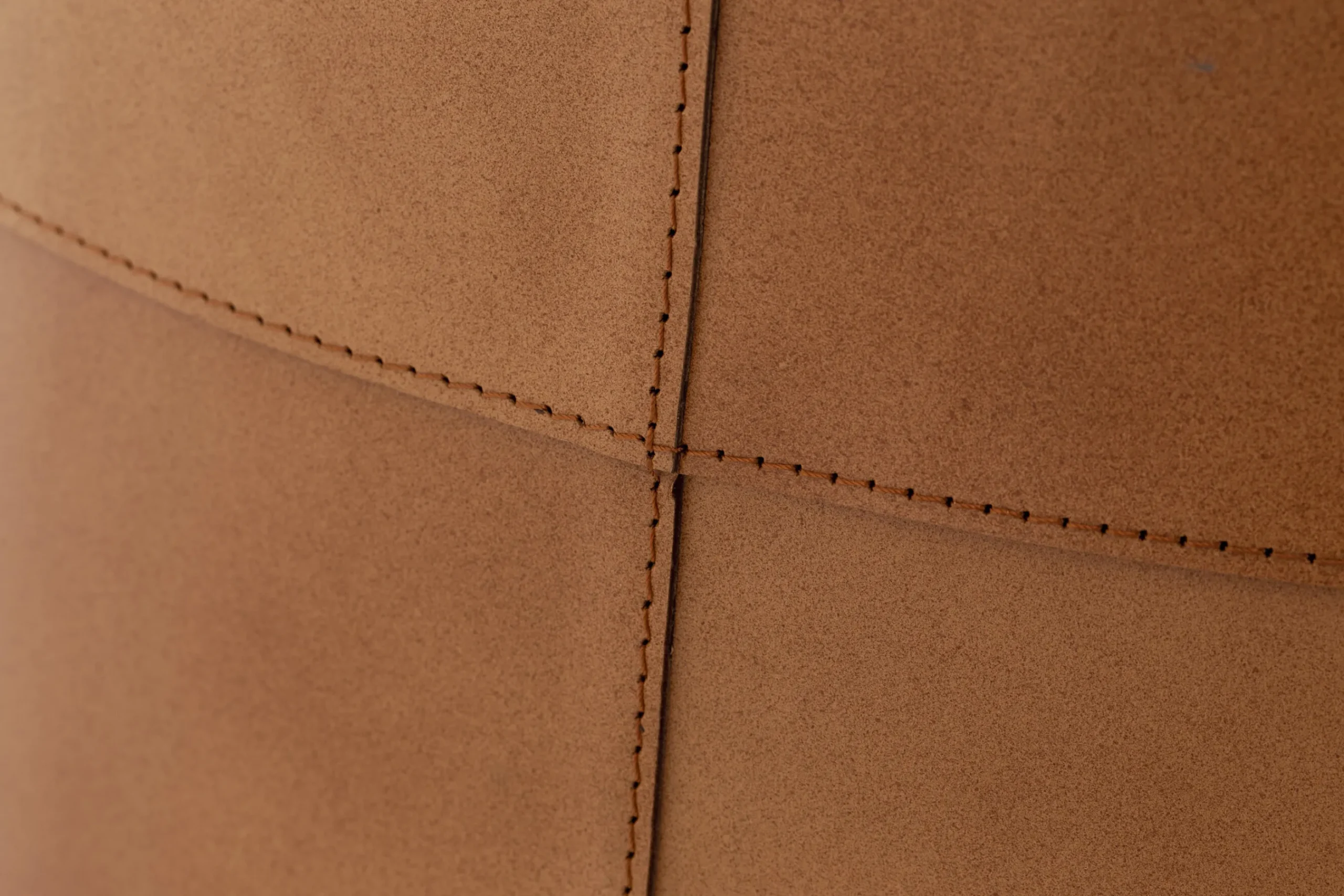 Flamant Hanan, Panier, Cuir, Rond New