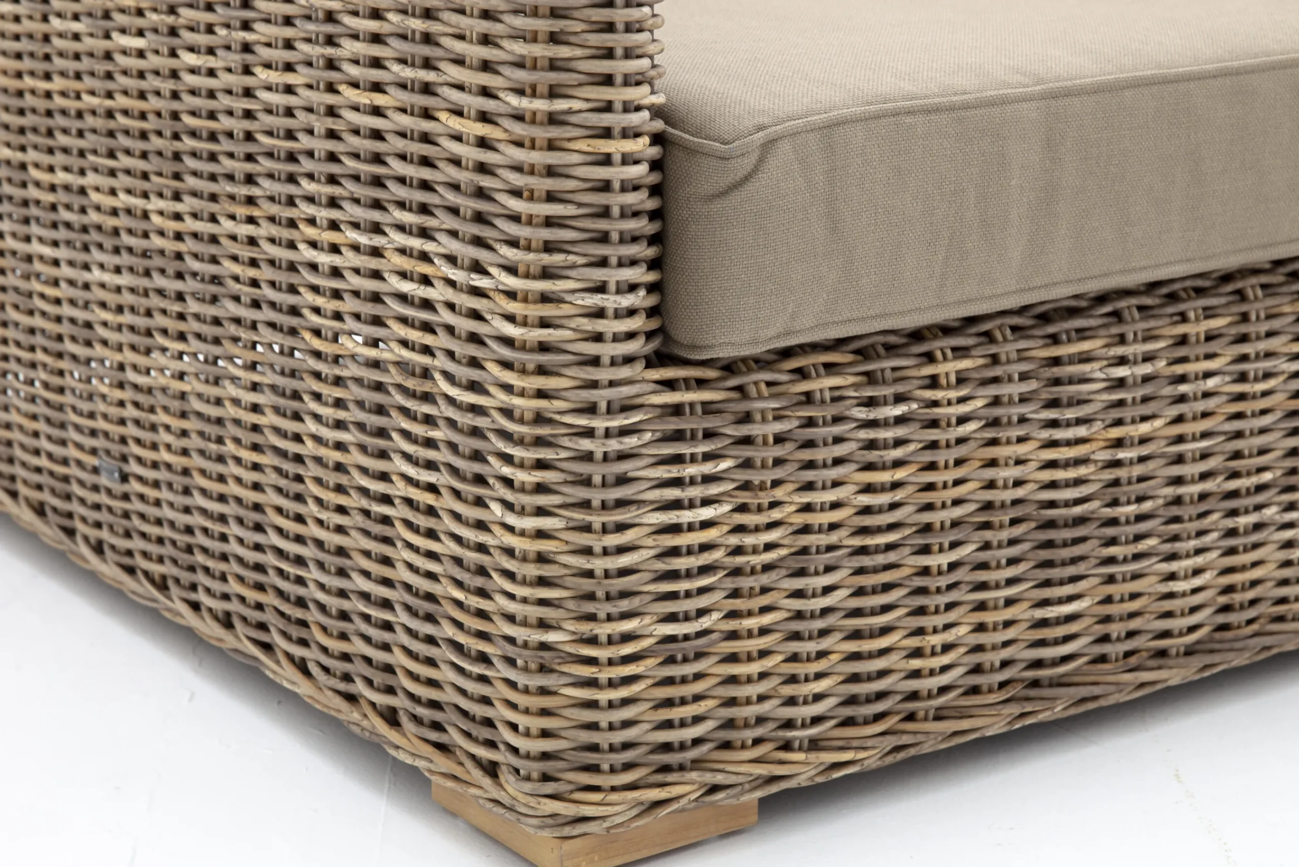 Flamant Hills, Canape De Jardin, Avec Coussin + Pouf Best