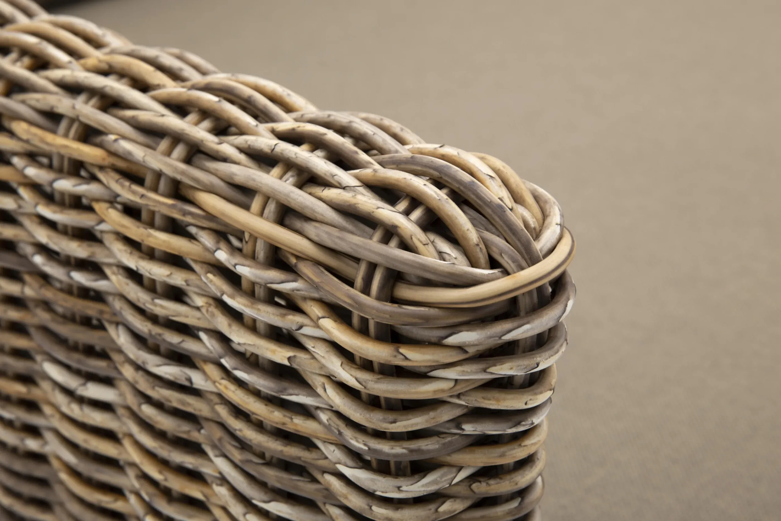 Flamant Hills, Canape De Jardin, Avec Coussin + Pouf Best